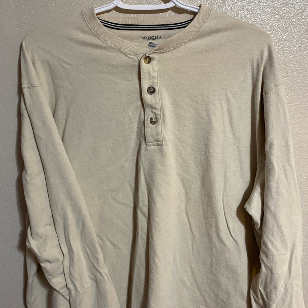 Cream Sonoma Long Sleeve Shirt